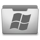 Aluminum Grey Windows Icon